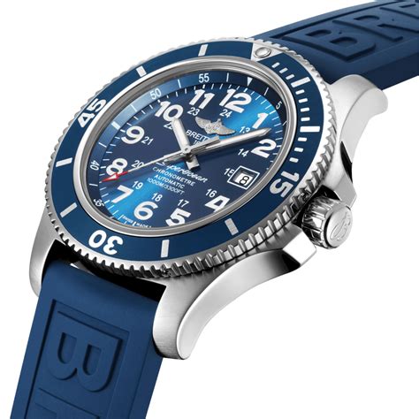 breitling superocean ii 44 blue|breitling superocean 44 automatic.